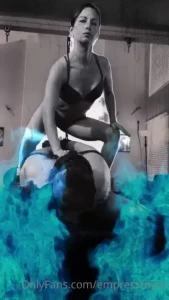 I like these blue flames