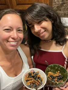 Working out toning up our bodies to keep the view enticing neciarcher