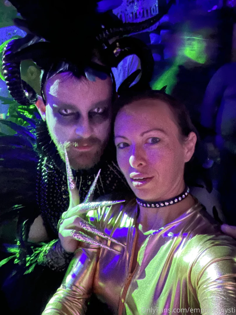 Went out the other night and ran into this beautiful scary creature 