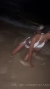 This my first time twerking on a beach i m in san juan puerto guys i