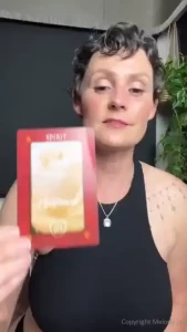 The seventh oracle card pull in my new series