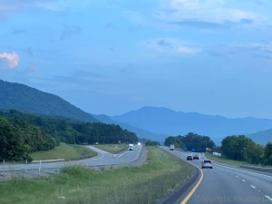Made it home safe the drive home was so beautiful part 2