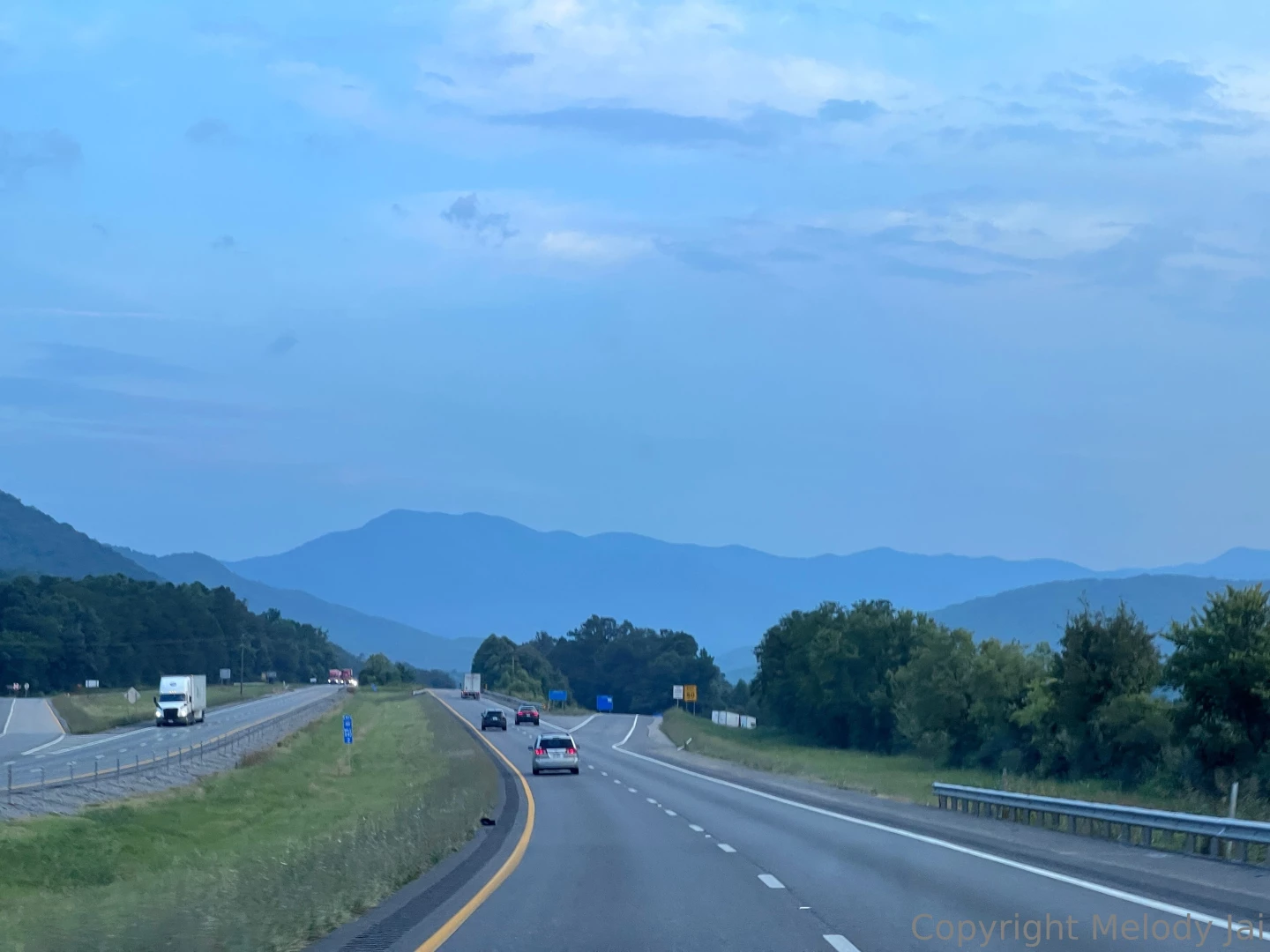 Made it home safe the drive home was so beautiful 