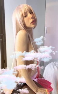 You dreamed of seeing me naked or even undressing me animegirl blonde part 2