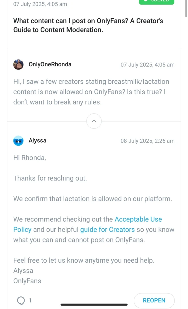 Milk is back read full caption - i recently got word back from part 1 