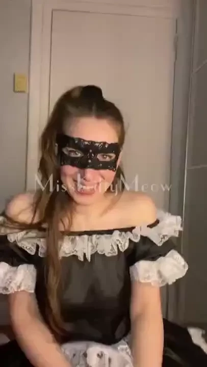 Some silly videos in the maid outfit part 1 