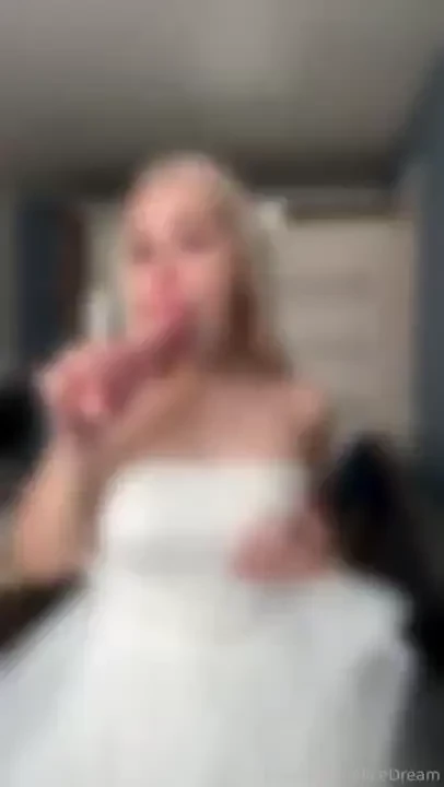 Blowjob from the bride on the wedding night fyp anal blonde fetishes part 4 