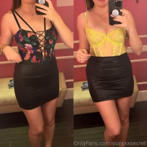 Trying to figure out what outfit for this weekend