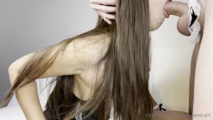 Sloppy rough blowjob in tomorrow s video part 2