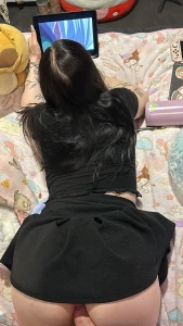 Dicked down whilst watching anime