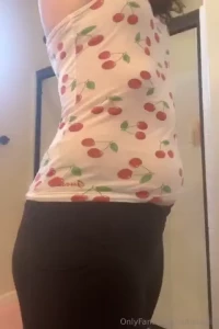 Tired on an old tank top from my skinny days i think i could still