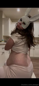 I love my new bunny mask 3 what do you think also look at those part 1