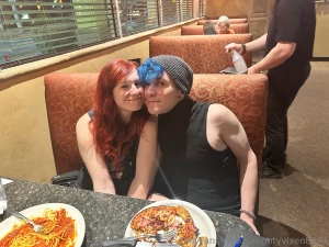 My two favorite things spaghetti and the boy