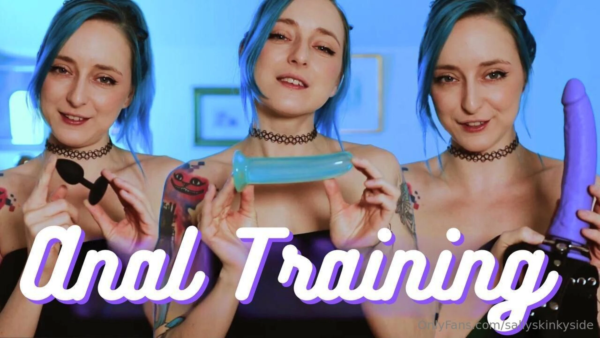 Anal training like a pro from tiny butt plugs to full size dildos i m 