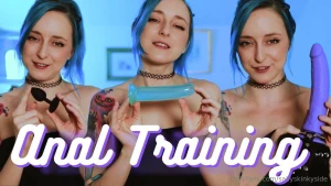 Anal training like a pro from tiny butt plugs to full size dildos i m