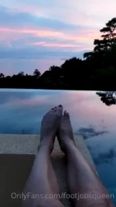 Enjoying the view want to set the mood with me