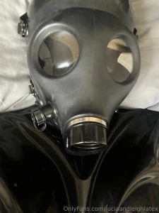 Happy gas mask monday so trippy to wear my micro perforation hood