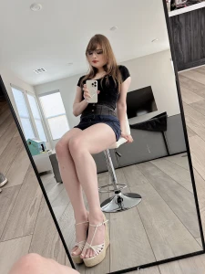 Just experimenting with my softer more normal sissy side today be part 5