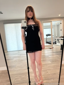 Just a little too pretty in black tonight femboy sissy part 2