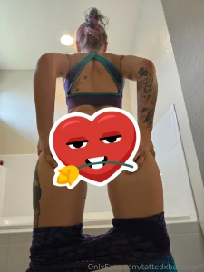 Up close and personal some photos of my wet pussy and me bent over