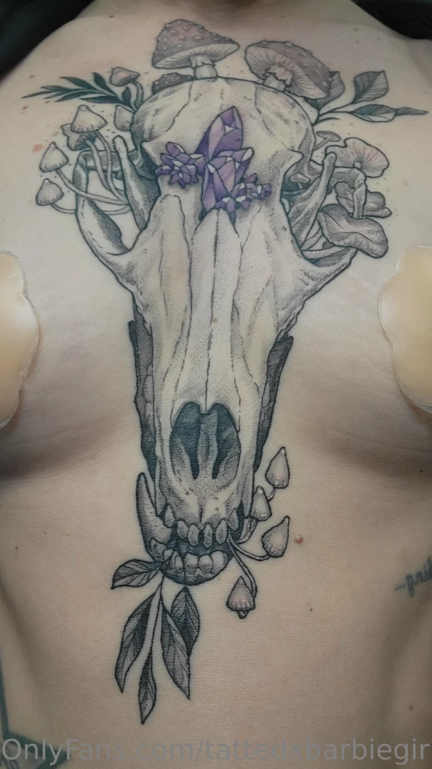 I got my chest piece finished today 