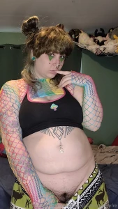 Pregnant hairy clown girl honking near you