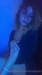 Spooky szn is here guess what color i m wearing underneath reveal