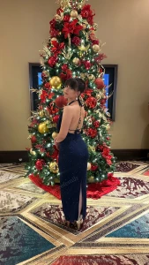 Christmas party last night my new tattoo s debut