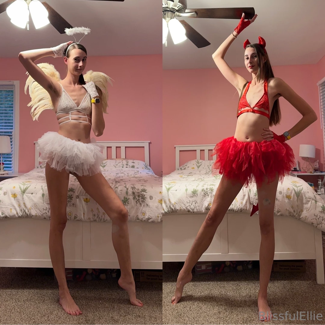 blissfulellie1 - I could be your angel or your devil i didn t really plan to dress up 