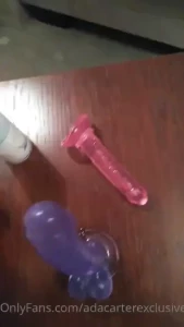 Dildo ride on a bedside table d enjoy the pov view and wait for more