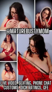 Maturebustymom - onlyfan s hottest milf is waiting just for you to