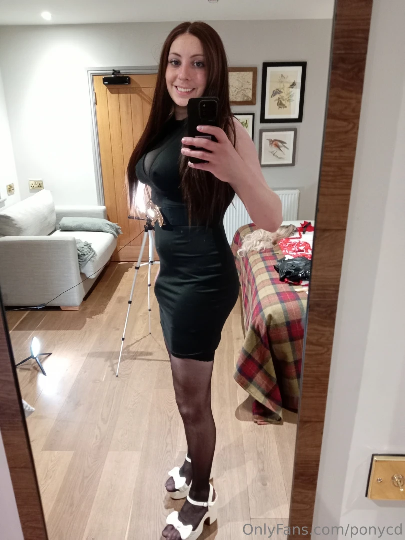 Dressed ready for my xmas party would you be my date 