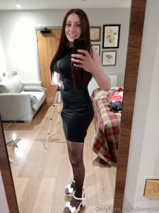 Dressed ready for my xmas party would you be my date
