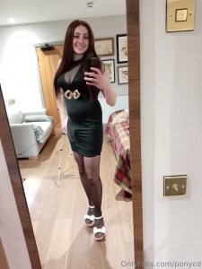Dressed ready for my xmas party would you be my date part 1