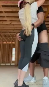 Construction site fuck with sexy man with a bbc