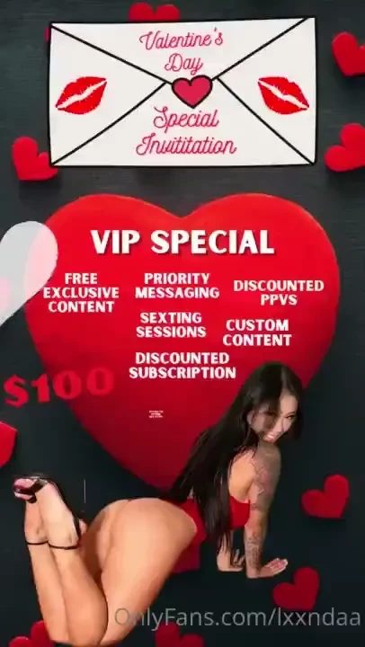 Keep an eye out for my valentine s day special tonight babe 