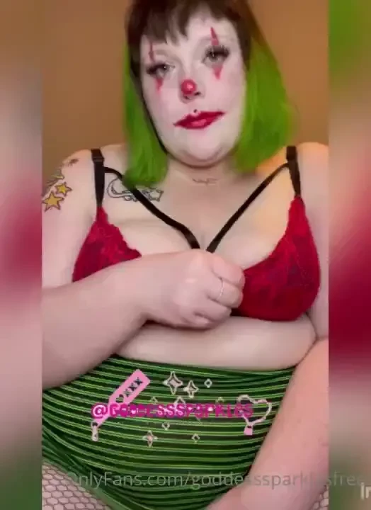 5 full minutes of slutty clown joi 
