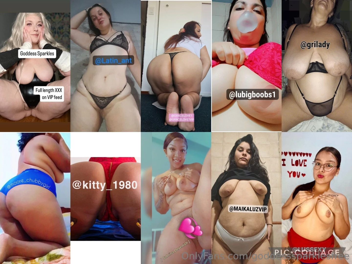 Curvy cuties 6h goddesssparklesfree latin_ant gracelove1 lubigboobs1 