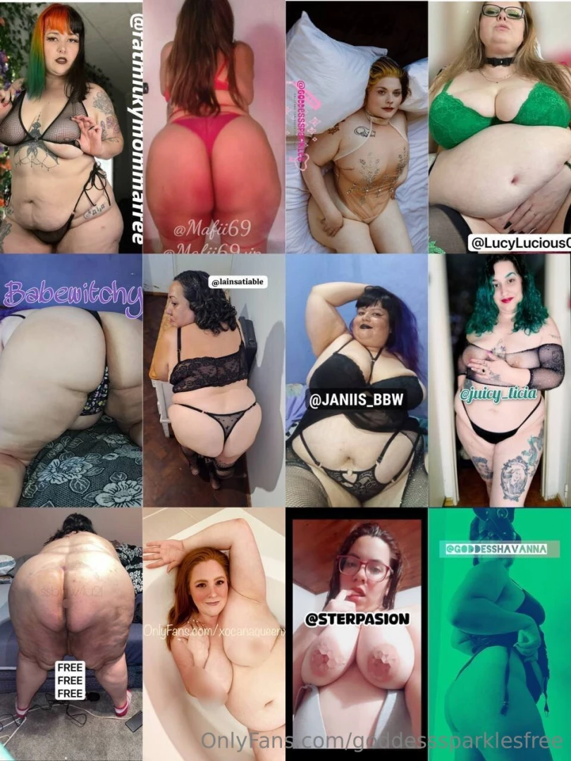 Amp fatmilkymommafree mafii69 goddesssparklesfree lucylucious01 