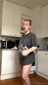 Just cooking and dancing