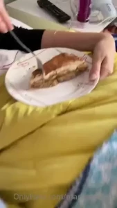 Good morning eating a fantastic banoffee my favorite dessert part 2