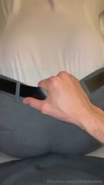 Wanna watch me bum my filthy flight attendant get ready for one of my 