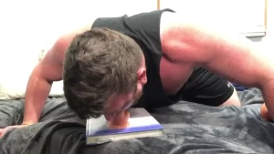 Topping a 7 inch dildo and a nice crystal clear huge cumshot amp