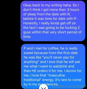 Telling a friend about a fun night i had recently part 2 of 2 see part