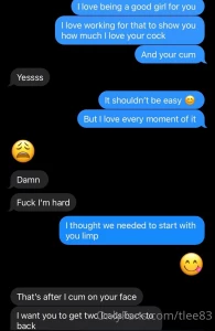 Patiently waiting for my next reward love being covered and working part 2