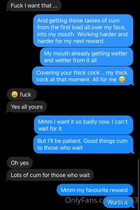 Patiently waiting for my next reward love being covered and working part 1