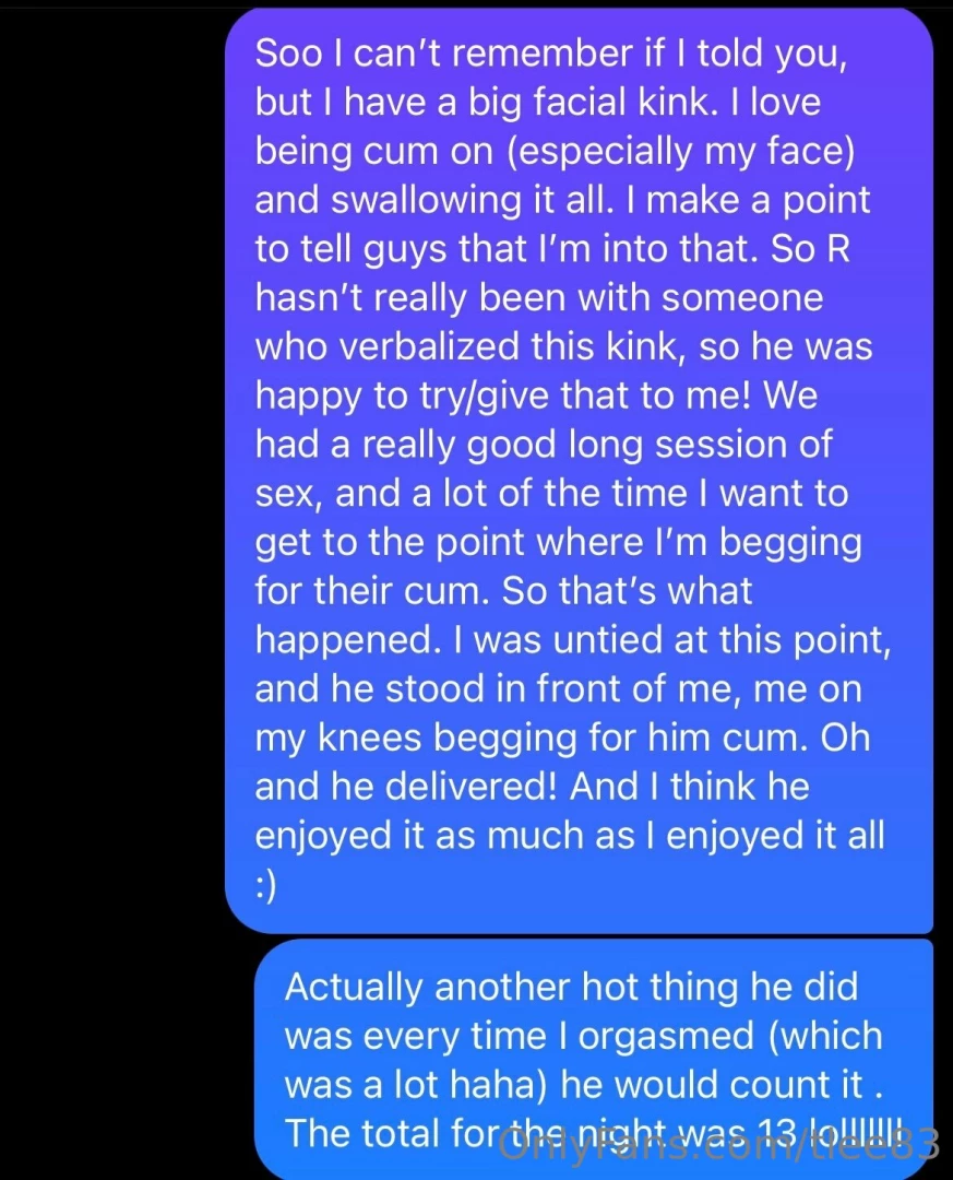 Telling a friend about a fun night i had recently part 1 of 2 part 3 