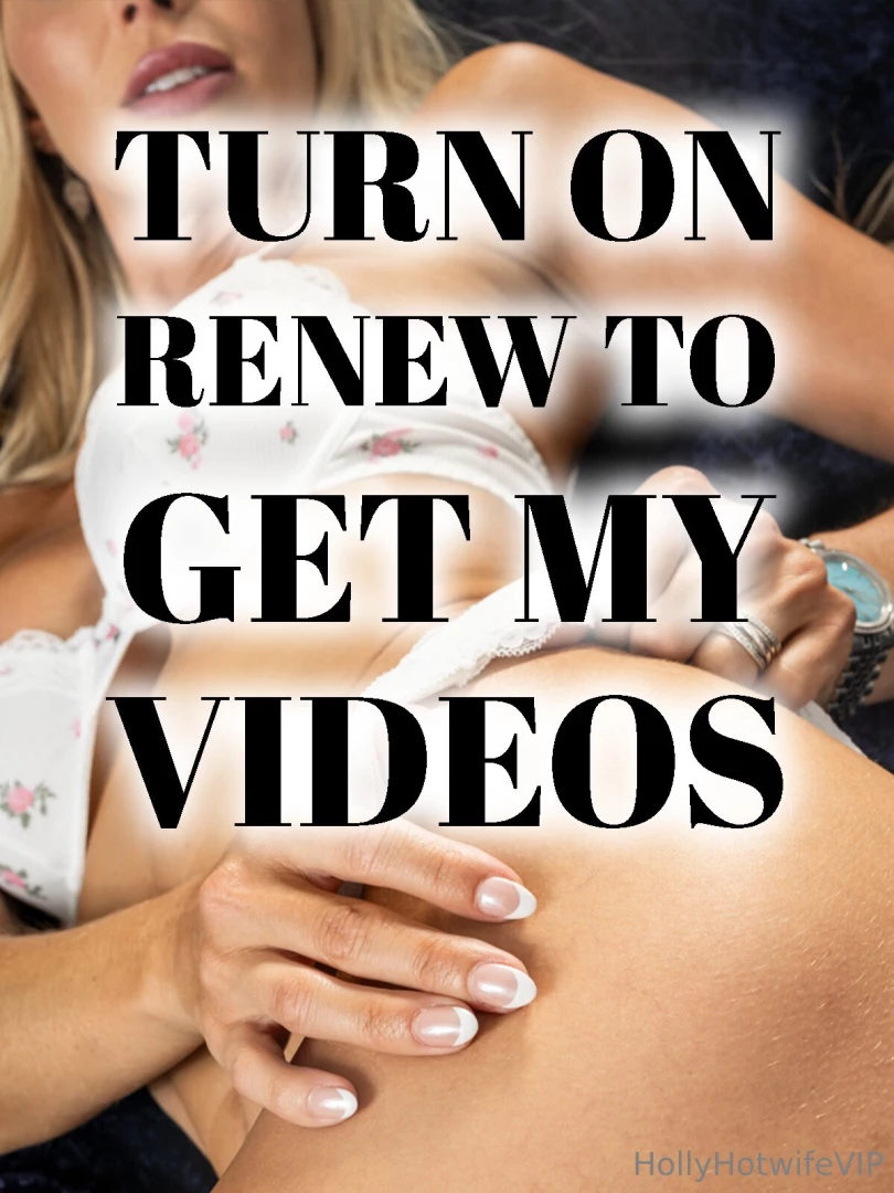 If you don t have renew activated you will no longer get my videos 