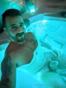 Stripped for the hot tub part 2