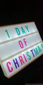 On the first day of christmas santa is giving you mrs claus